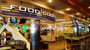 que significa food court