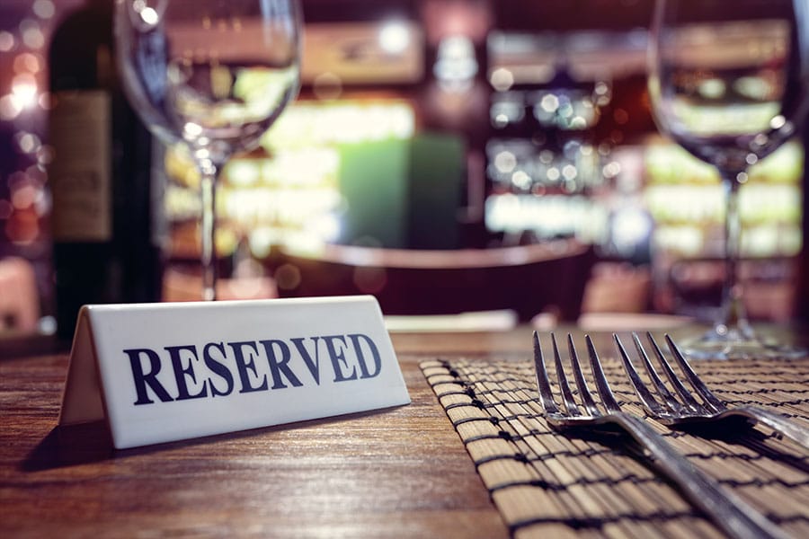 Cómo organizar las reservas en un restaurante