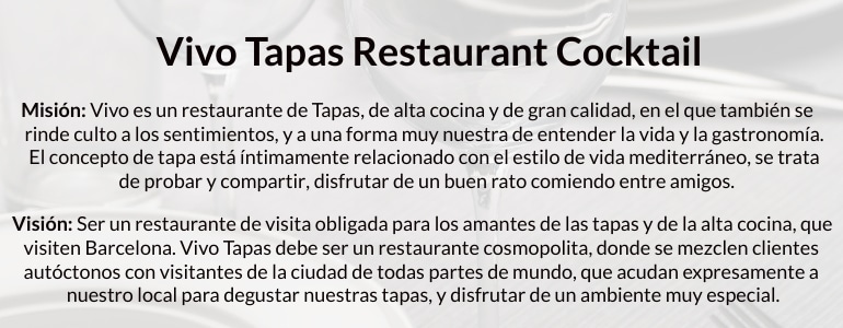 ▷ Misión, Visión y Valores de un Restaurante: Ejemplos | 2023