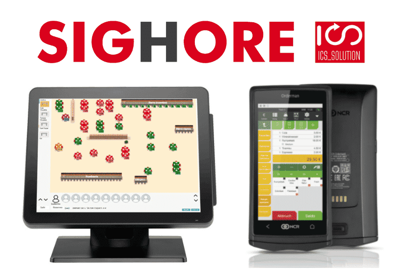 Sighore: Dispositivos y Software de gestión TPV para restaurantes modernos