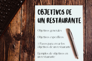 Objetivos generales y especificos de un restaurante