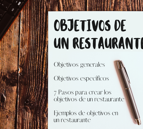 Objetivos generales y especificos de un restaurante