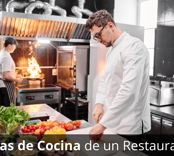 Áreas de Cocina en un Restaurante y sus funciones ¡Conócelas todas!