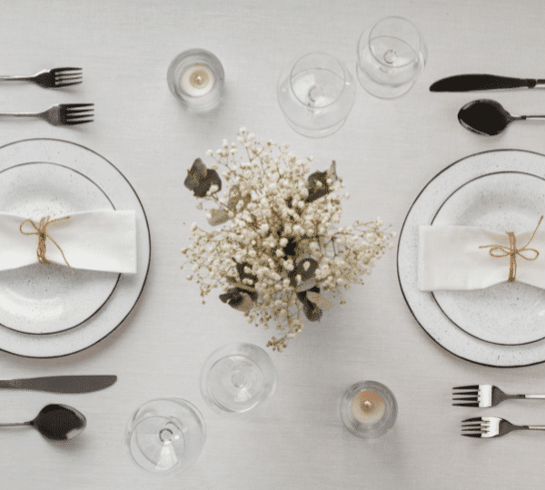 Decorar mesa para restaurante