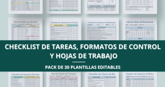 Checklist de tareas para Restaurantes