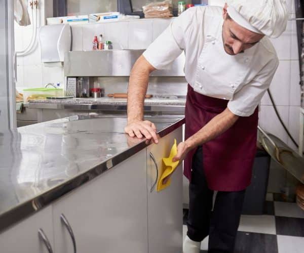 Plan de limpieza cocina restaurante