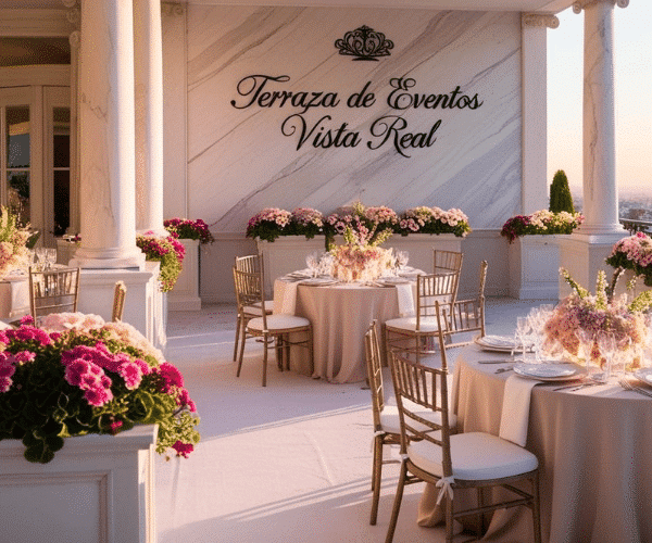 Nombres para terraza de eventos