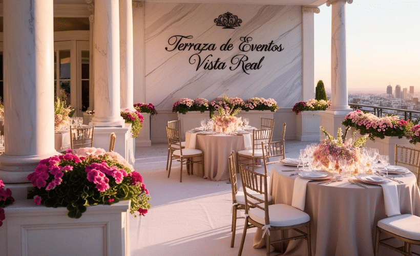 Nombres para terraza de eventos