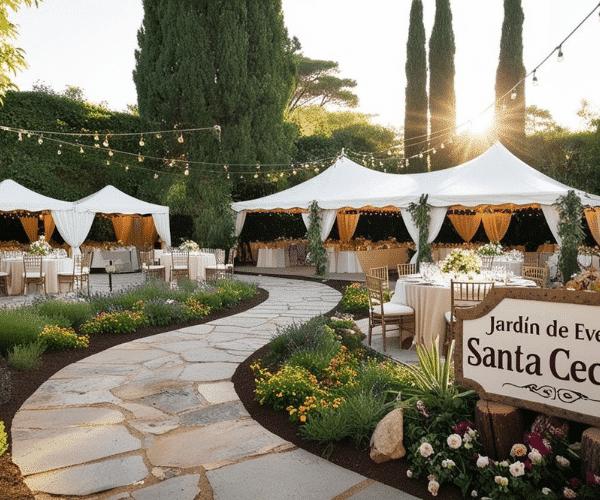 Nombres para un jardin de eventos