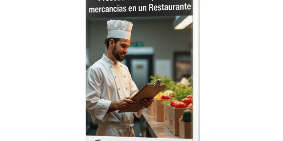 Proceso de recepción de mercancias en un restaurante