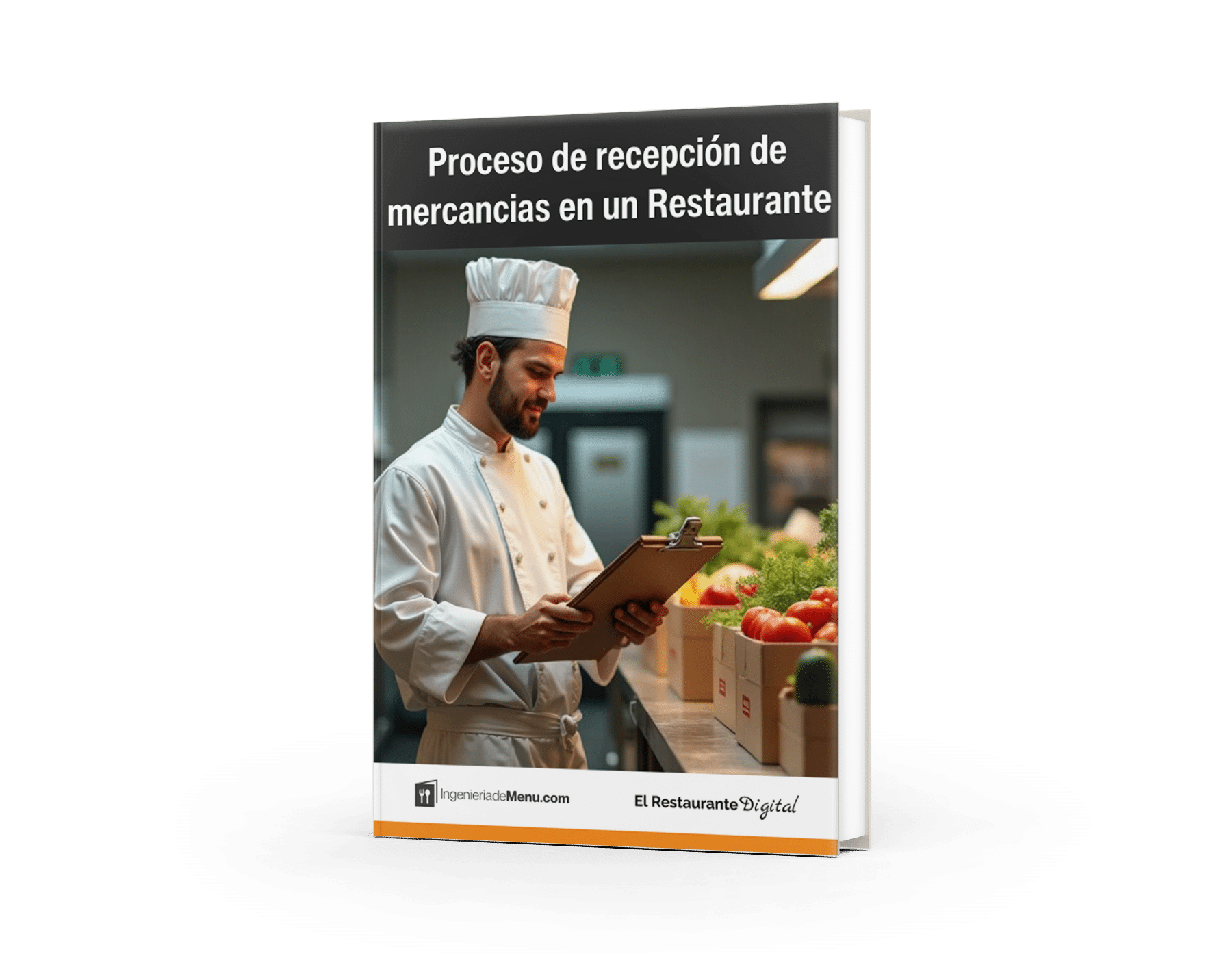 Proceso de recepción de mercancias en un restaurante