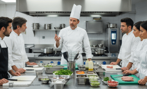 Cómo organizar la cocina de un restaurante