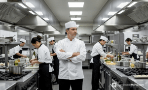 Cómo organizar una cocina de un restaurante pequeño