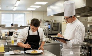 Evaluación del desempeño de un cocinero