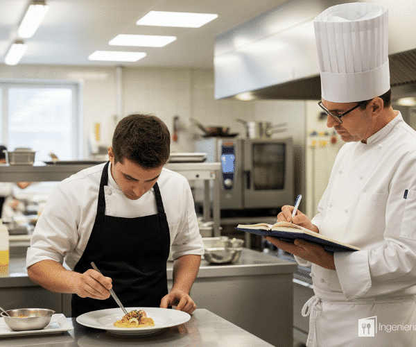 Evaluación del desempeño de un cocinero