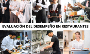 Formatos de evaluacion de desempeño de un restaurante