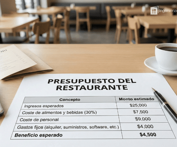 Como hacer un presupuesto de restaurante