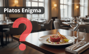 Platos enigma, puzzle, incognita en la ingeniería de menús