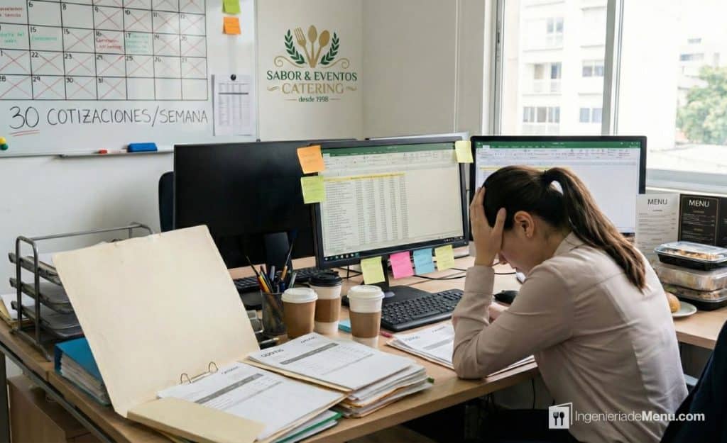 Cómo gestionar muchas solicitudes de catering