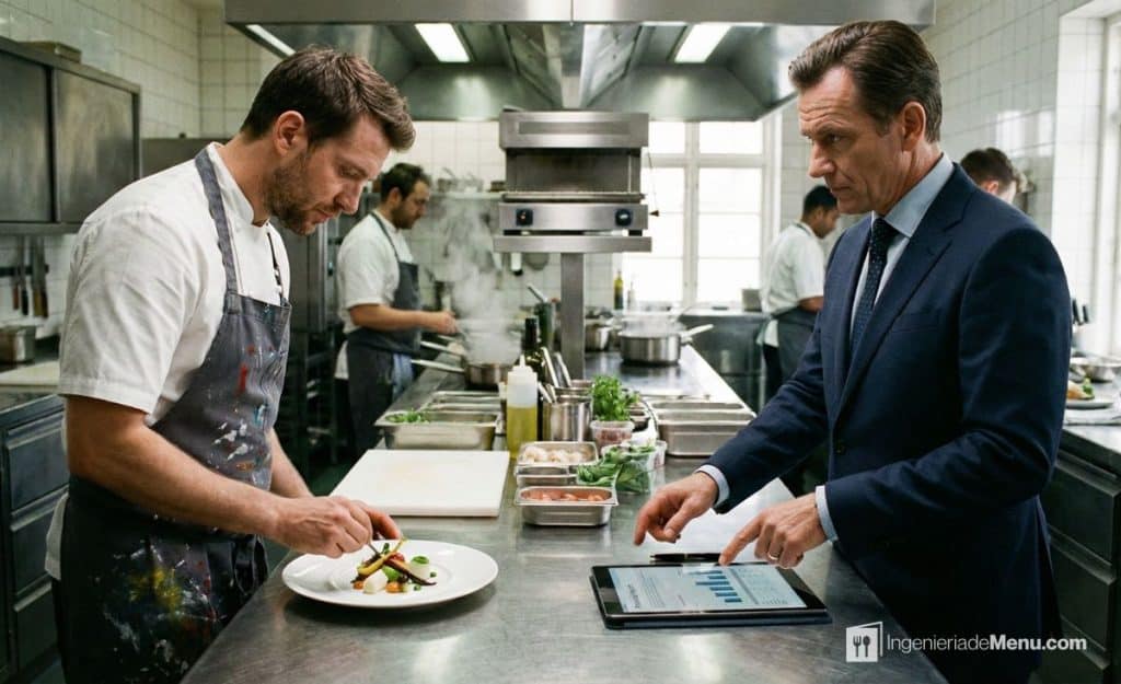 Chef artista vs Dueño capitalista