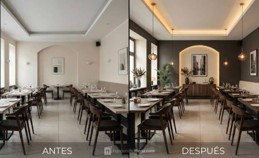 Ideas para renovar un restaurante