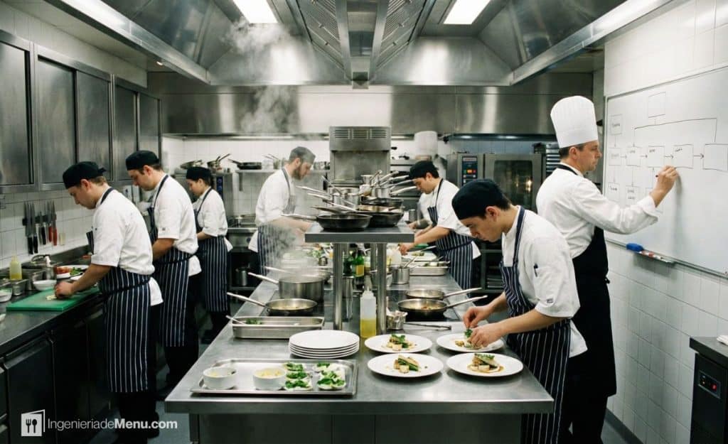 Productividad en un restaurante