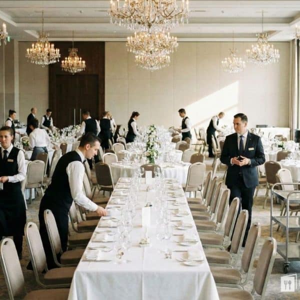 Que personal se necesita para un evento