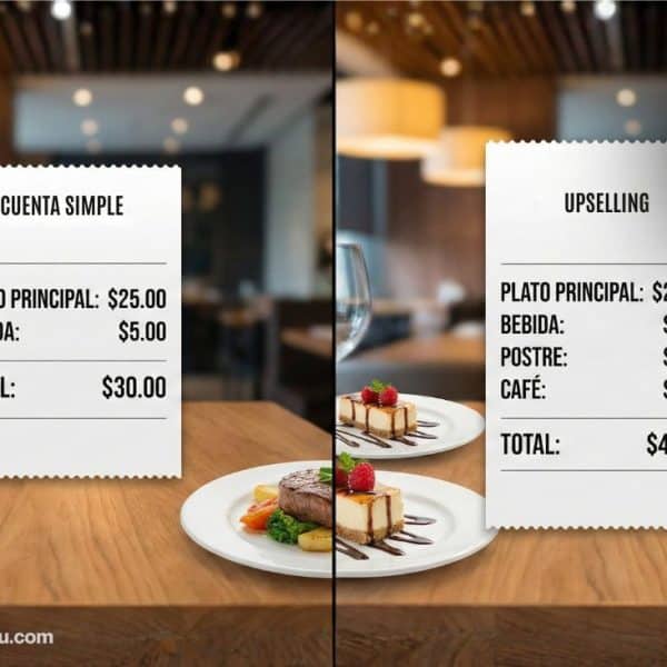 Upselling en restaurantes