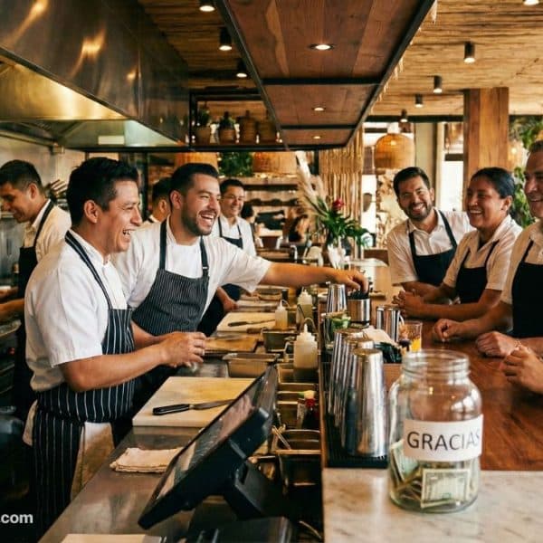 Reparto de propinas en un restaurante