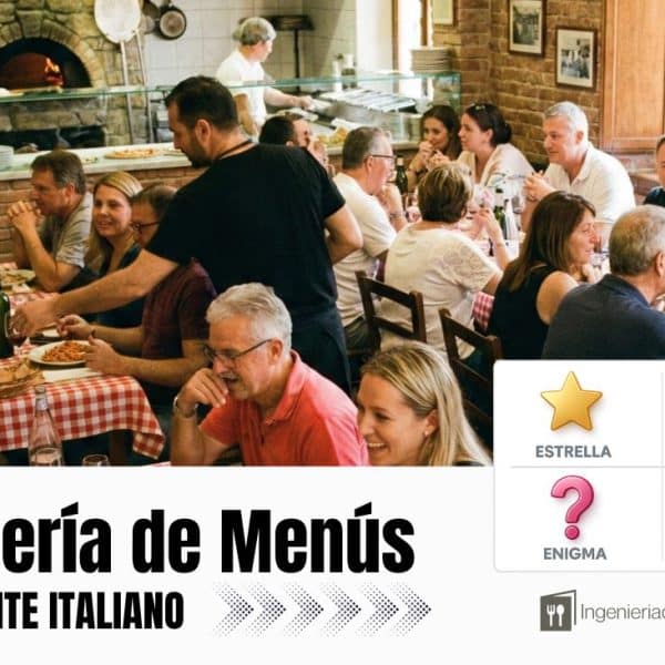 Restaurante Italiano: Mejora de la carta usando la ingeniería de menús