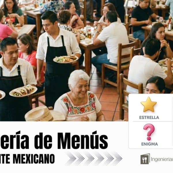 Restaurante Mexicano: Mejora de la carta con ingeniería de menús