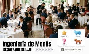 Restaurante de Lujo: Revisión de la carta con ingeniería de menús